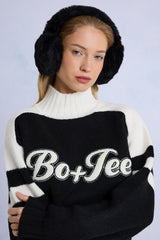 Faux-Fur Earmuffs in Black