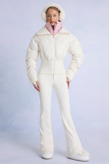 Waterproof Layered Ski Jacket in Ice