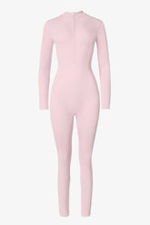 Thermal Base-Layer Jumpsuit in Powder Pink