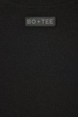 Thermal Long Sleeve Top in Black