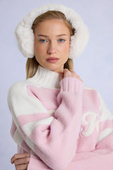 Faux-Fur Earmuffs in Ice