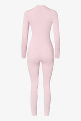 Thermal Base-Layer Jumpsuit in Powder Pink